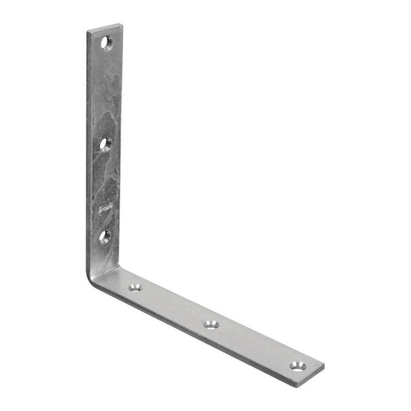 National Hardware 8 in. H X 1.25 in. W X 0.22 in. D Zinc-Plated Steel Inside Corner Brace N220-178 - main